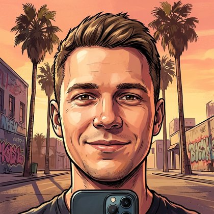 Пример: GTA-стиль — Мужской образ