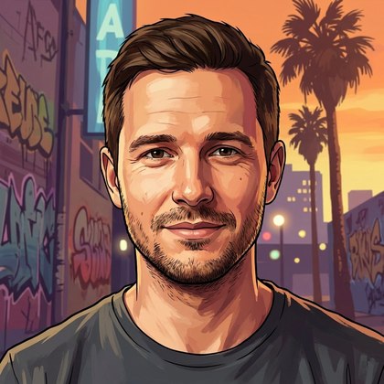 Пример: GTA-стиль — Мужской образ