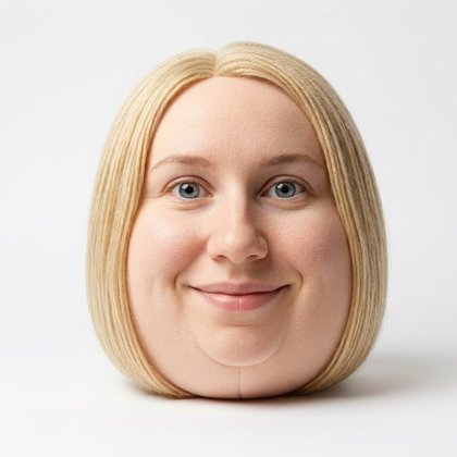Фото в стиле «Squish-эффект» нейросетью