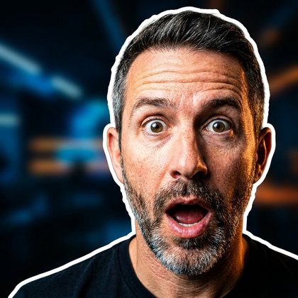 Пример: YouTube-превью — Мужской образ