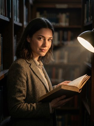 Среди стеллажей